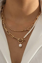 Pearl Toggle Wrap Necklace