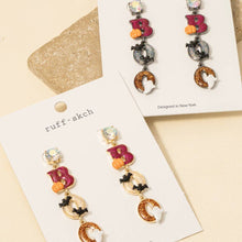 Boo Glitter Dangle Earrings