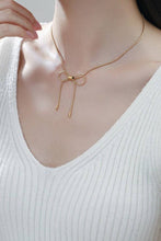 Bow 18K Coated Necklace | Gold