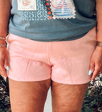 Washed Dolphin Shorts | Pink
