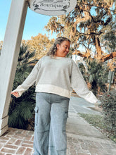 Patterned Cozy Sweater | Cream