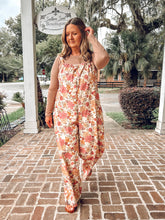 Fall Floral Cotton Twill Jumper