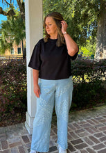 Scuba Drop Shoulder Tee | Black