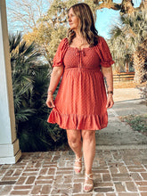 Serenity Curvy Dress | sunset