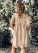 Kori Striped Pocket Dress | Khaki