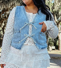 Bow Polka Top | Cream