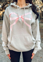 Coquette Bow Hoodie | Grey