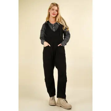 Oversize Baggy Jumpsuit | Black