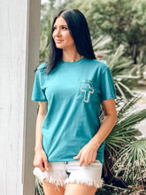 picture 3 woman in Dear Person Tee | Teal