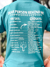 picture 1 back of Dear Person Tee | Teal