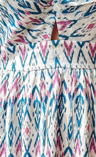 picture 3 close up of Forever Aztec Dress | Blue