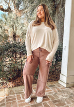 Mineral Wash Cargo Pant | Faded Plum