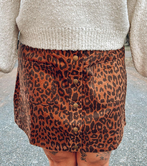 Wild Holiday Curvy Skirt