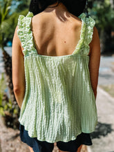picture 2 back of Summer Squeeze Tank | Lime