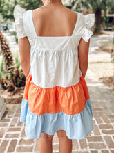 picture 4 back of Moment Tiered Ruffle Dress | White