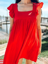 picture 4 front of Bomb Pop Mini Dress | Red