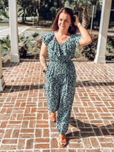 picture 4 of woman wearing Everything Floral Jumpsuit