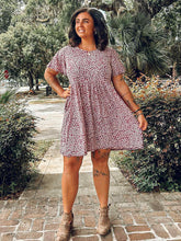 August Bloom Floral Dress | Magenta