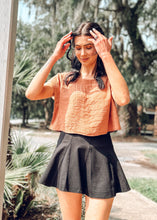 picture 1 girl wearing One Night Godget Skirt | Black 