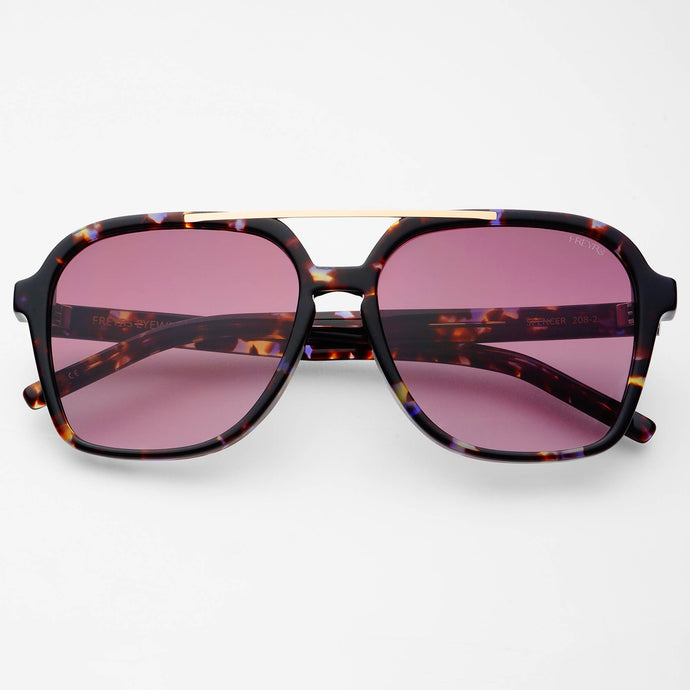 Spencer Unisex Aviator Sunglasses : Lavender