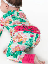 Bamboo Jolly Gingerbread Footie | Green