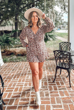 picture 3 Rowdy Floral Romper | Mocha