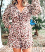 picture 4 Rowdy Floral Romper | Mocha