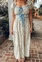 Nora Floral Dress | Blue