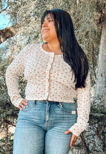 Bow Polka Top | Cream