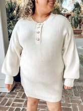 Winter Sweater Dress | Cream