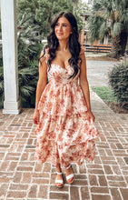 August Floral Midi Dress | Soft Pink