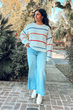 Jolly Striped Sweater | Cream