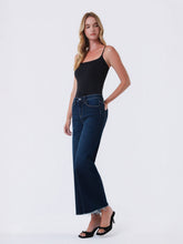 Olivia Wild Leg Denim | Dark