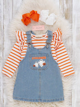 Stay Spooky Denim Skirtall Set