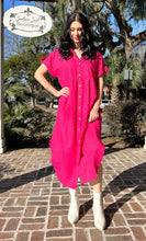 pic 1 Yes And..Midi Dress | Hot Pink