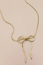 Bow 18K Coated Necklace | Gold