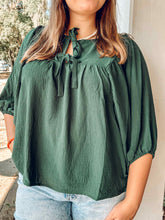 Perfect Airflow Bow Top | Green