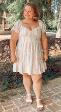 Floral Tiered Mini Dress | Small-Curvy