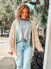 Relaxed Knit Cardigan | Cream