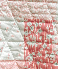 Quilted Floral Quarter Top | Pink