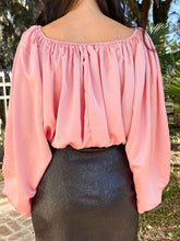 Candy Off Shoulder Top | Pink