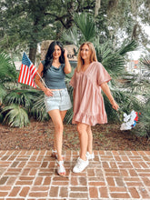 Parade Tiered Dress | Faded Red