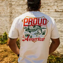 Proud American Chaads Tee | White