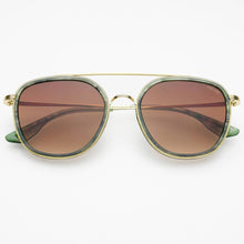 Weston Round Sunglasses | Emerald
