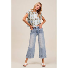 Emma Wide Leg Denim | Light