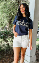 Wildcat Sparkle Tee | Navy
