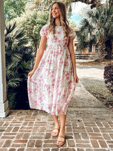 Darling Lace Up Back Dress | Pink