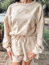 Western Print Lounge Set | Taupe