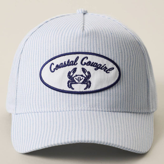 Coastal Crab Trucker Hat | Blue
