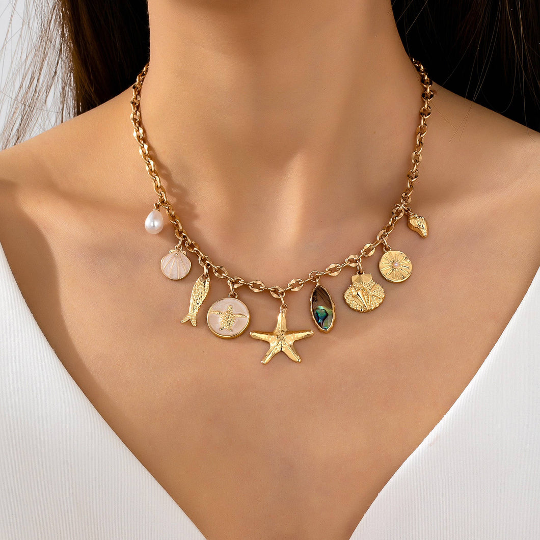 Seafish Charm Necklace